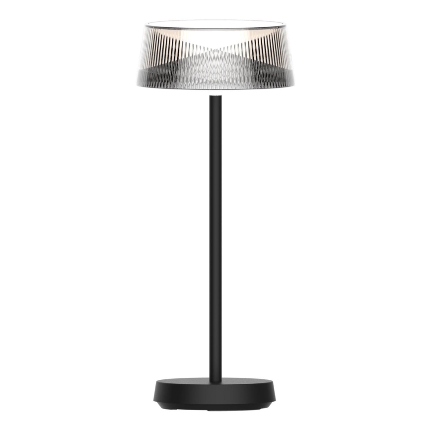 LED Dimming αφής Εξωτερικού χώρου Επιτραπέζιο φωτιστικό CASABLANCA LED/3,4W/5V USB 3600 mAh IP44 μαύρο