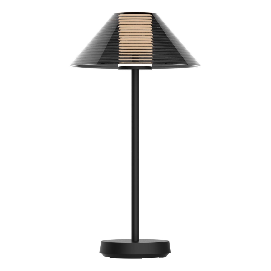 LED Dimming αφής Εξωτερικού χώρου Επιτραπέζιο φωτιστικό SERENGETI LED/3,4W/5V USB 3600 mAh IP44 μαύρο