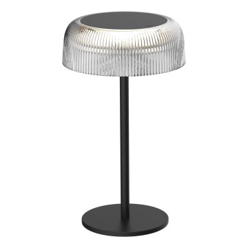 LED Dimming αφής Εξωτερικού χώρου Επιτραπέζιο φωτιστικό TRYPOLIS LED/2W/5V USB 1800 mAh IP44 μαύρο