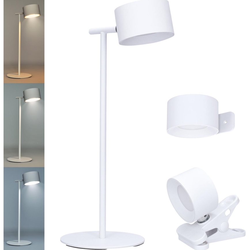 LED Dimming αφής επαναφορτιζόμενο φωτιστικό 3σε1 LED/4W/2000 mAh 3000/4000/6500K λευκό