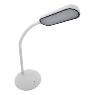 LED Dimming αφής εύκαμπτο Επιτραπέζιο φωτιστικό LED/6W/5V USB 1200 mAh λευκό