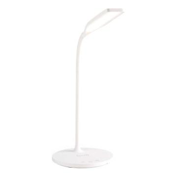 LED Dimming αφής εύκαμπτο Επιτραπέζιο φωτιστικό με 15W ασύρματη φόρτιση Qi LED/5,5W/230V 2700-6500K λευκό