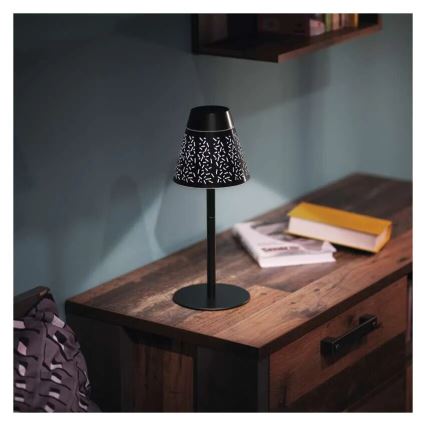 LED Dimming επαναφορτιζόμενο Εξωτερικού χώρου Επιτραπέζιο φωτιστικό LED/4,2W/5V 2200mAh IP44