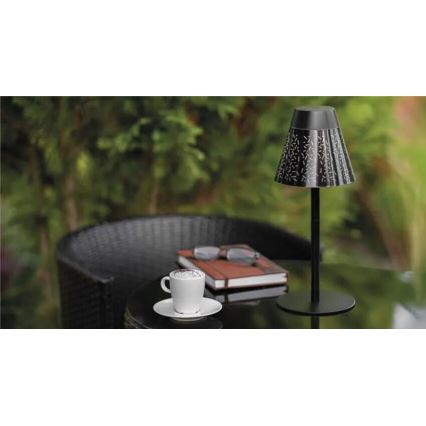 LED Dimming επαναφορτιζόμενο Εξωτερικού χώρου Επιτραπέζιο φωτιστικό LED/4,2W/5V 2200mAh IP44