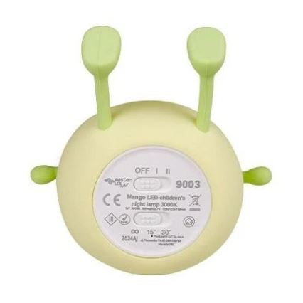 LED Dimming επαναφορτιζόμενο παιδικό φωτάκι νυκτός LED/1W/5V 3000K 800 mAh mango