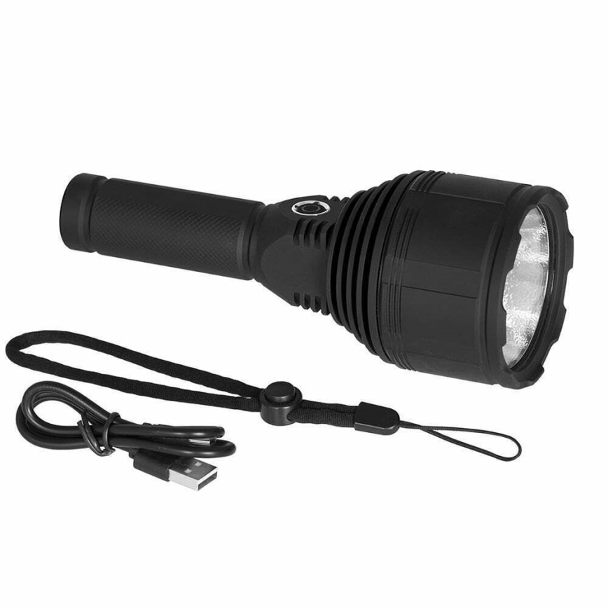 LED Dimming επαναφορτιζόμενο φακός LED/30W/5V IPX7 3000 γυαλιστερό 4200 mAh