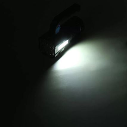 LED Dimming επαναφορτιζόμενο φακός LED/5V IPX4 250 γυαλιστερό 1200 mAh