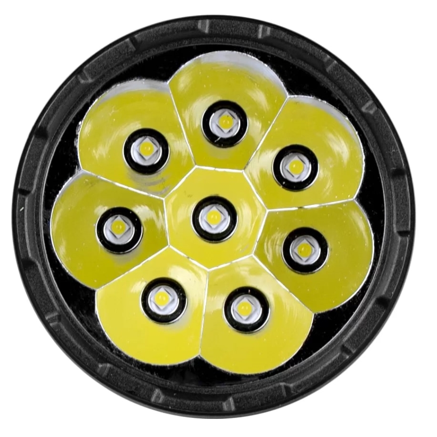 LED Dimming επαναφορτιζόμενο φακός LED/5V IPX4 600 γυαλιστερό 1200 mAh