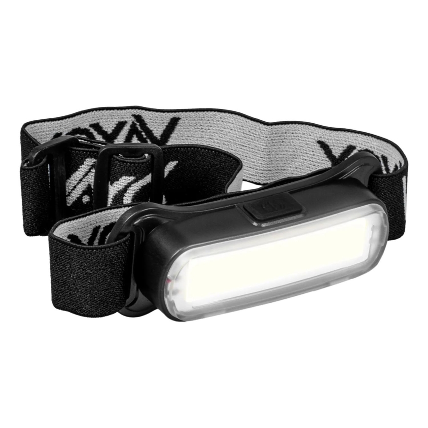 LED Dimming επαναφορτιζόμενο φακός κεφαλής LED/5V IPX4 300 γυαλιστερό 1200 mAh