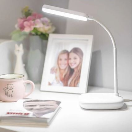 LED Dimming εύκαμπτο Επιτραπέζιο φωτιστικό LED/12W/230V 3000K/4000K/6500K λευκό