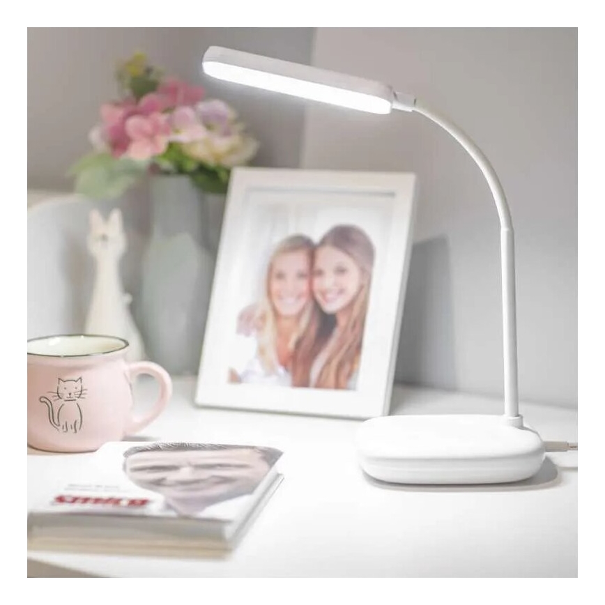 LED Dimming εύκαμπτο Επιτραπέζιο φωτιστικό LED/12W/230V 3000K/4000K/6500K λευκό