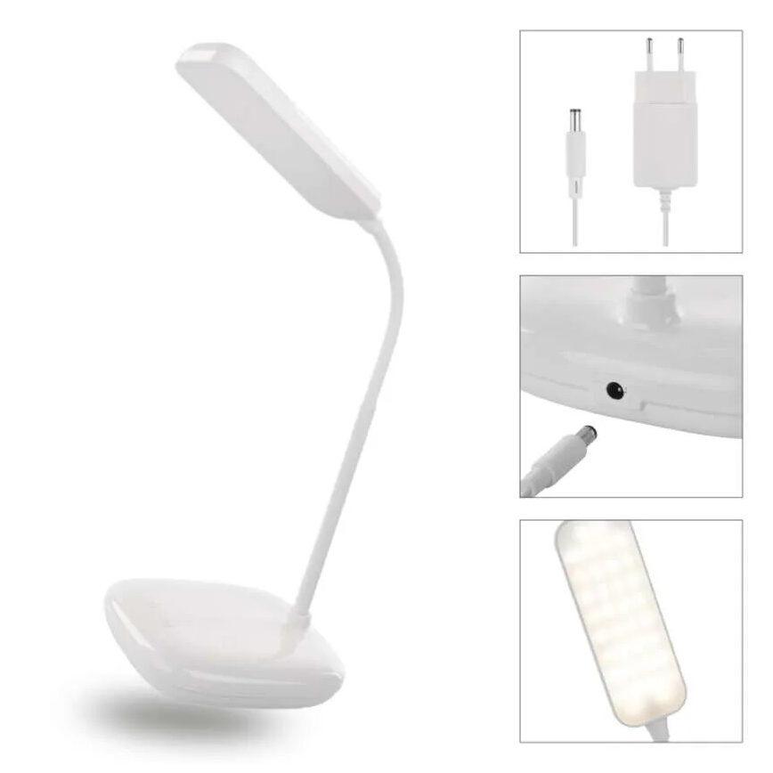 LED Dimming εύκαμπτο Επιτραπέζιο φωτιστικό LED/12W/230V 3000K/4000K/6500K λευκό