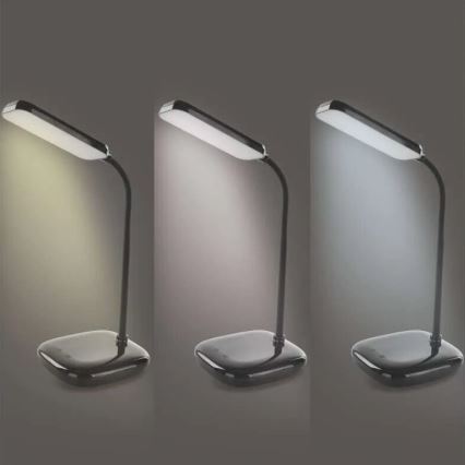 LED Dimming εύκαμπτο Επιτραπέζιο φωτιστικό LED/12W/230V 3000K/4000K/6500K μαύρο