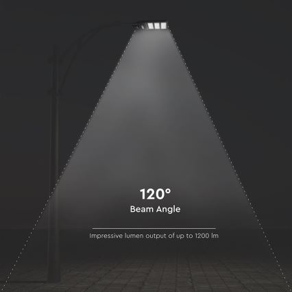 LED Ηλιακό φωτιστικό δρόμου με ρυθμιζόμενη ένταση φωτισμού και αισθητήρα κίνησης και λυκόφωτος LED/12W/3,2V 6000K IP65 10000 mAh μαύρο + τηλεχειριστήριο
