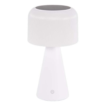 LED Dimming ηλιακό αφής επιτραπέζιο φωτιστικό LIMA LED/3,7V 1800 mAh 3000/4000/5000K IP44 λευκό