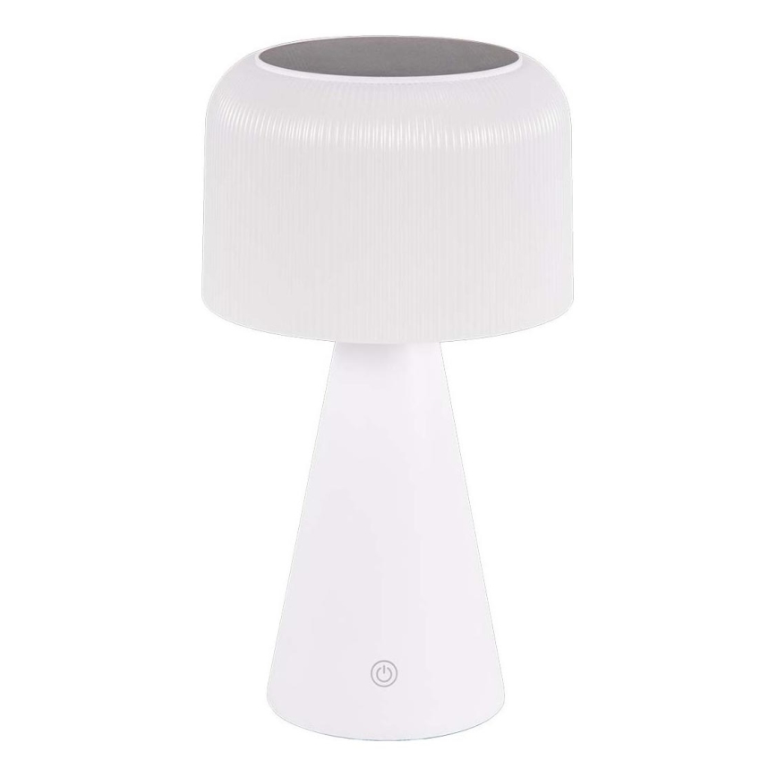 LED Dimming ηλιακό αφής επιτραπέζιο φωτιστικό LIMA LED/3,7V 1800 mAh 3000/4000/5000K IP44 λευκό