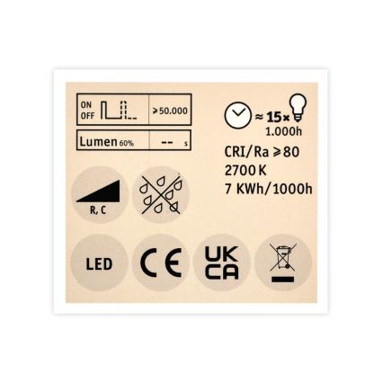 LED Dimming Λαμπτήρας Προβολέα GU5.3/6.5W/12V 2700K – Paulmann 28759