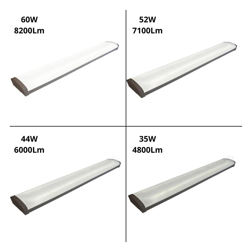 LED Dimming φθορίου φωστικό LED/35W/44W/52W/60W/230V 4000K 120 cm