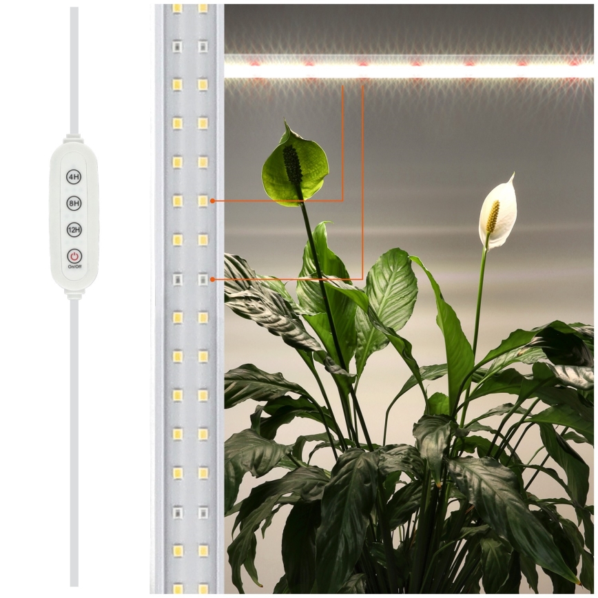 LED Φωτιστικό για καλλιέργεια φυτών GROWLY LED/15W/230V