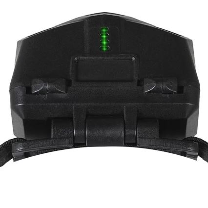 LED Επαναφορτιζόμενος Φακός Κεφαλής με Αισθητήρα και Κόκκινο Φως 2xLED/5W/5V/3xAAA IP65 500 lm 1200 mAh