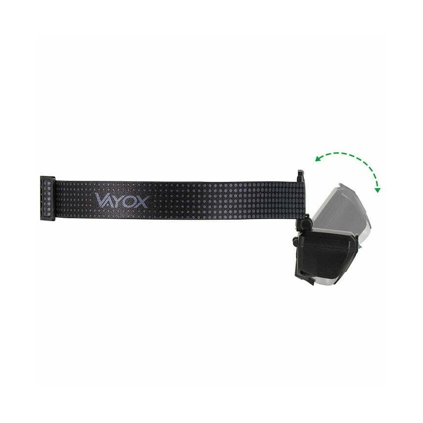 LED Επαναφορτιζόμενος Φακός Κεφαλής με Αισθητήρα και Κόκκινο Φως 2xLED/5W/5V/3xAAA IP65 500 lm 1200 mAh