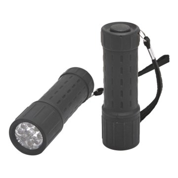 LED Φακός LED/3xAAA μαύρο