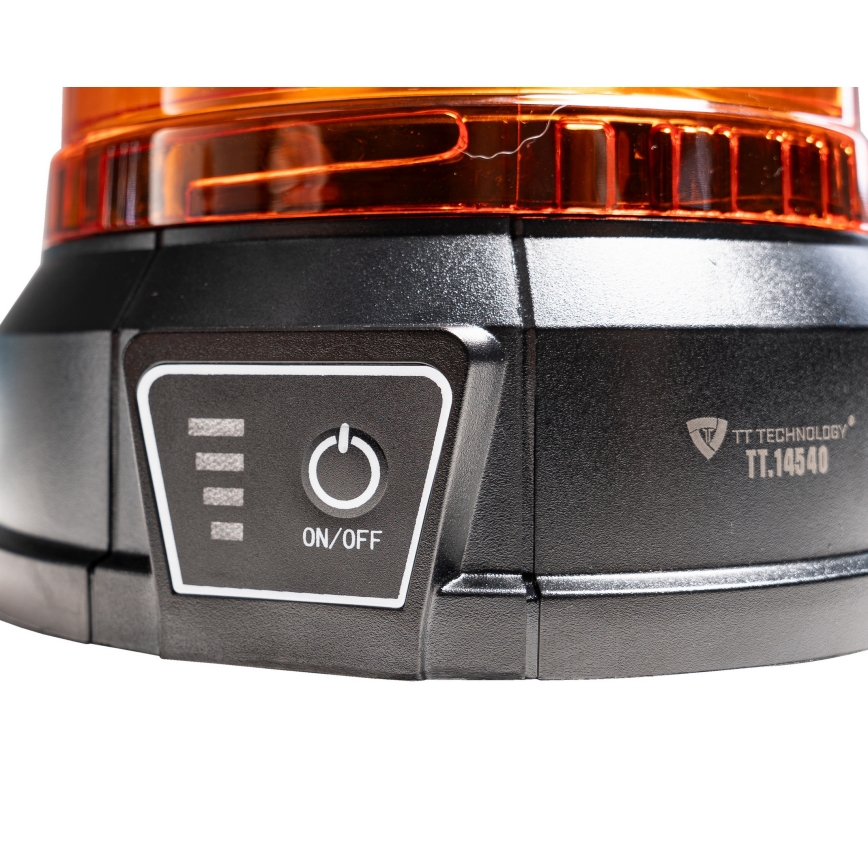 Φανός LED προειδοποιητικός LED/12-24V IP65 + τηλεχειριστήριο