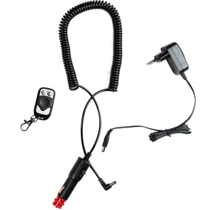 Φανός LED προειδοποιητικός LED/12-24V IP65 + τηλεχειριστήριο