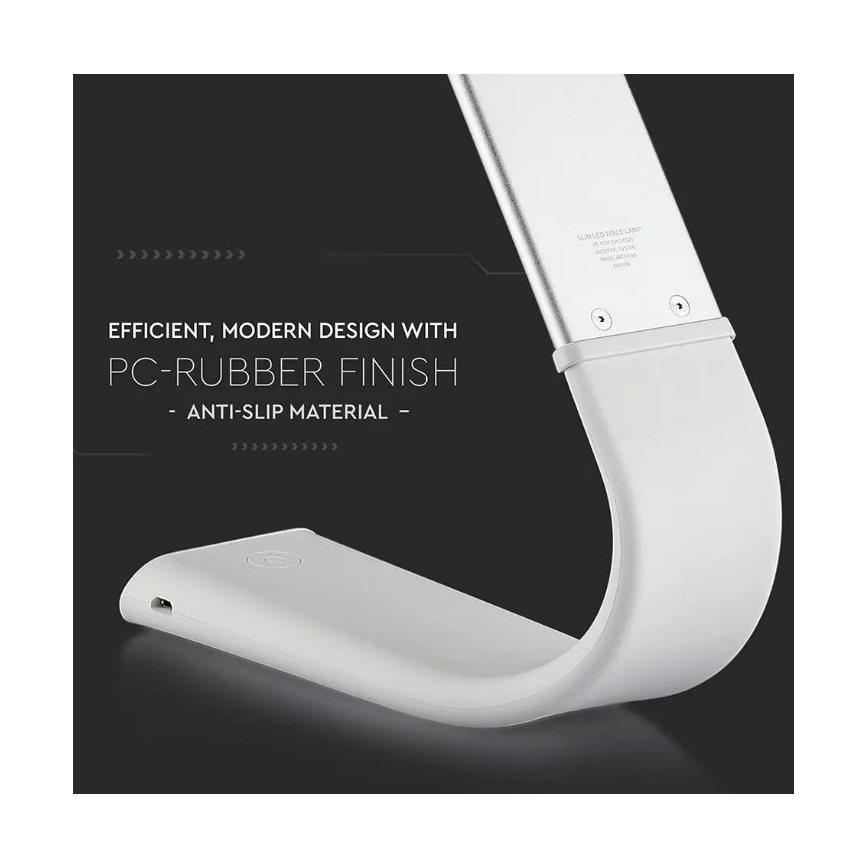 LED Flexible dimming επιτραπέζια λάμπα LED/6,5W/5V 2000 mAh 3000K/4500K/6000K