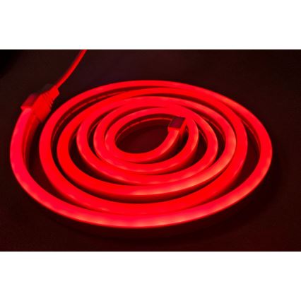LED Flexible ταινία NEON LED/5V USB 1,8 m κόκκινο