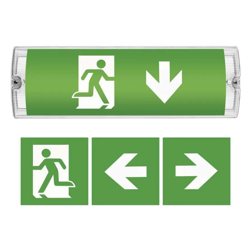 LED Φωτιστικό ασφαλείας LED/3W/230V 6000K IP65