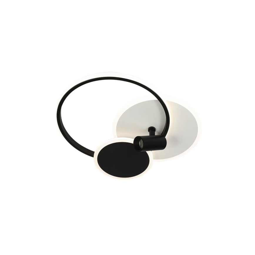 LED Dimmable φωτιστικό οροφής LED/65W/230V 3000-6500K λευκό/μαύρο + τηλεχειριστήριο