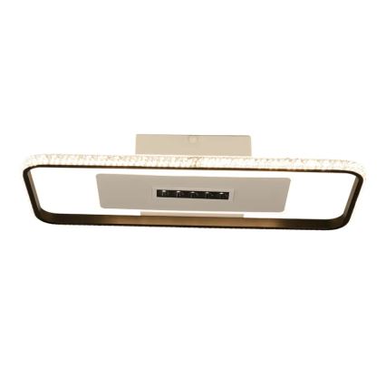 LED Dimmable φωτιστικό οροφής LED/75W/230V 3000-6500K λευκό/μαύρο + τηλεχειριστήριο