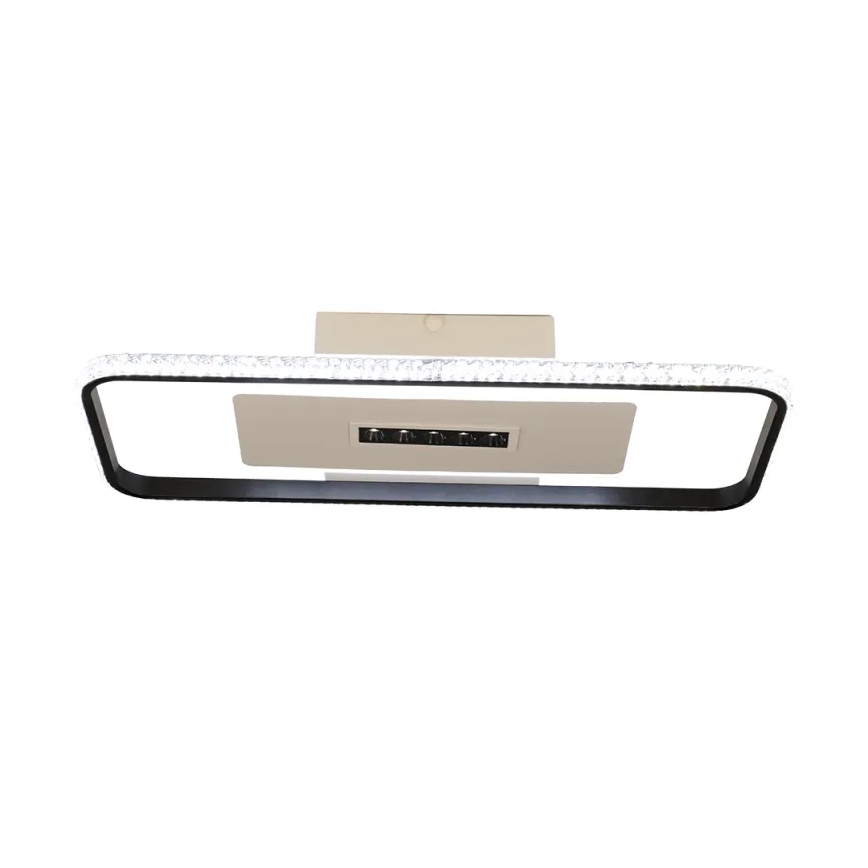LED Dimmable φωτιστικό οροφής LED/75W/230V 3000-6500K λευκό/μαύρο + τηλεχειριστήριο