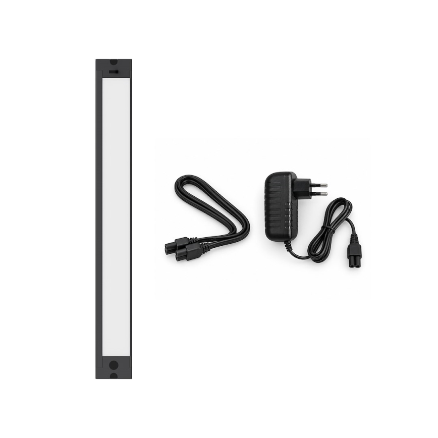 LED φωτιστικό κάτω ντουλαπιού LED/12W/230V 2700/3000/4000/5000/5700K 42 cm μαύρο
