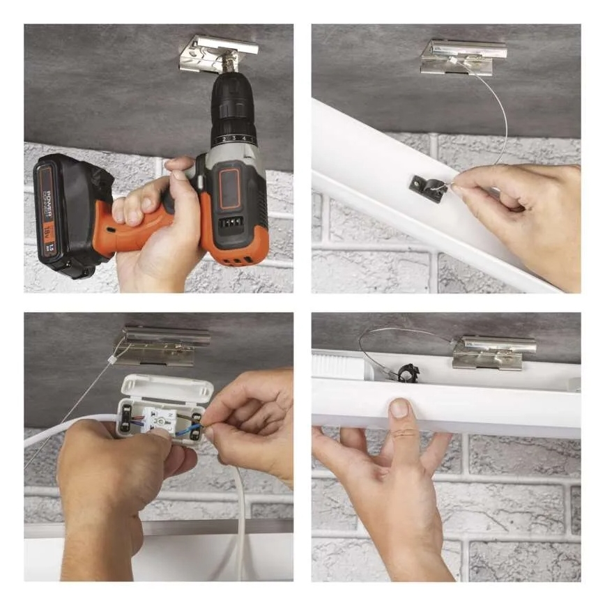 LED φωτιστικό κάτω από ντουλάπι LED/60W/230V 4000K 150 cm