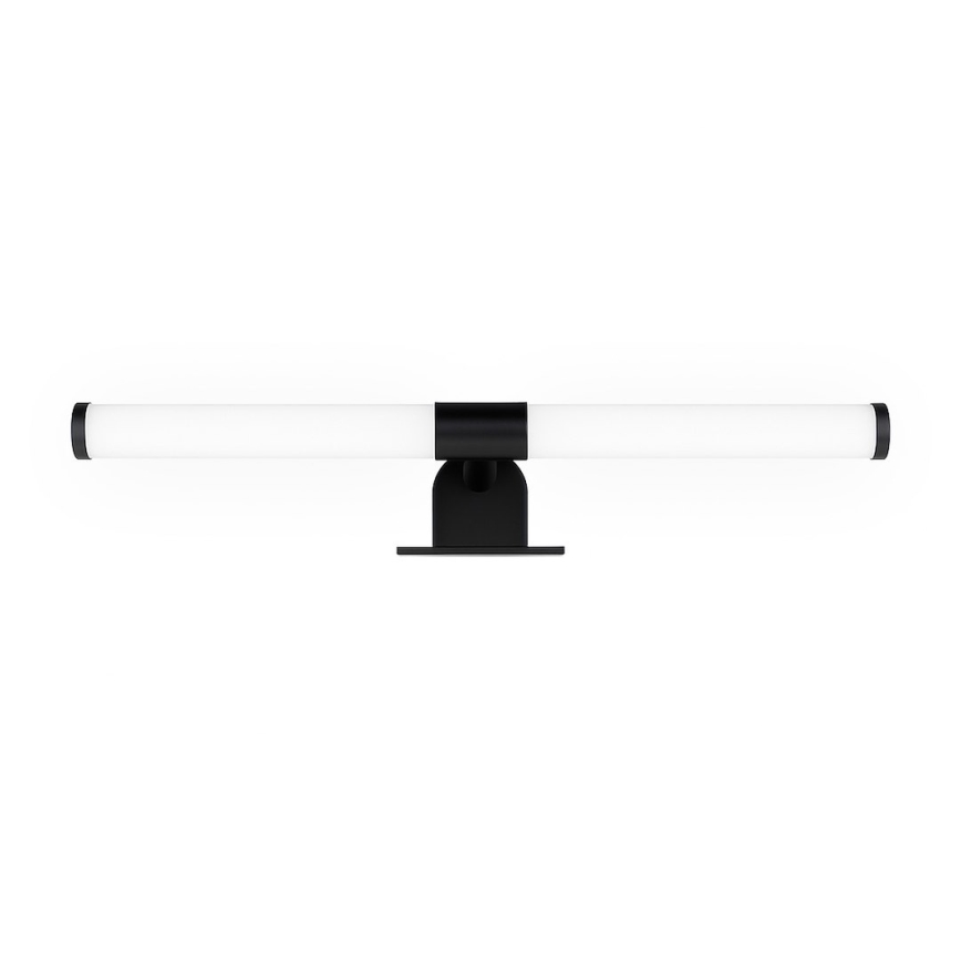 LED φωτιστικό καθρέφτη μπάνιου 2-σε-1 APA LED/6W/230V 40 cm IP44 μαύρο