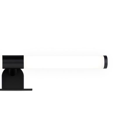 LED φωτιστικό καθρέφτη μπάνιου 2-σε-1 APA LED/6W/230V 40 cm IP44 μαύρο