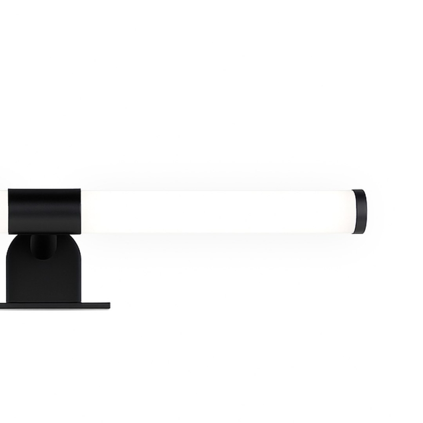 LED φωτιστικό καθρέφτη μπάνιου 2-σε-1 APA LED/6W/230V 40 cm IP44 μαύρο
