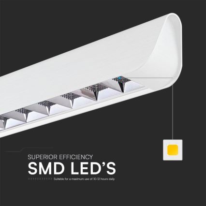 Φωτιστικό LED με καλώδιο LED/36W/230V 3000/4000/6400K λευκό