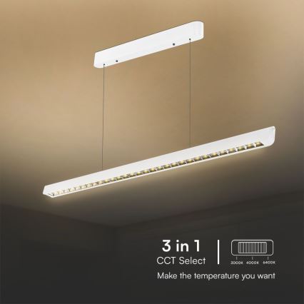 Φωτιστικό LED με καλώδιο LED/36W/230V 3000/4000/6400K λευκό