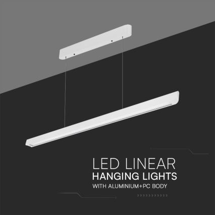 Φωτιστικό LED με καλώδιο LED/36W/230V 3000/4000/6400K λευκό