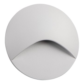 LED φωτιστικό σκάλας EXIN LED/2,5W/230V 4000K IP65 λευκό στρογγυλό