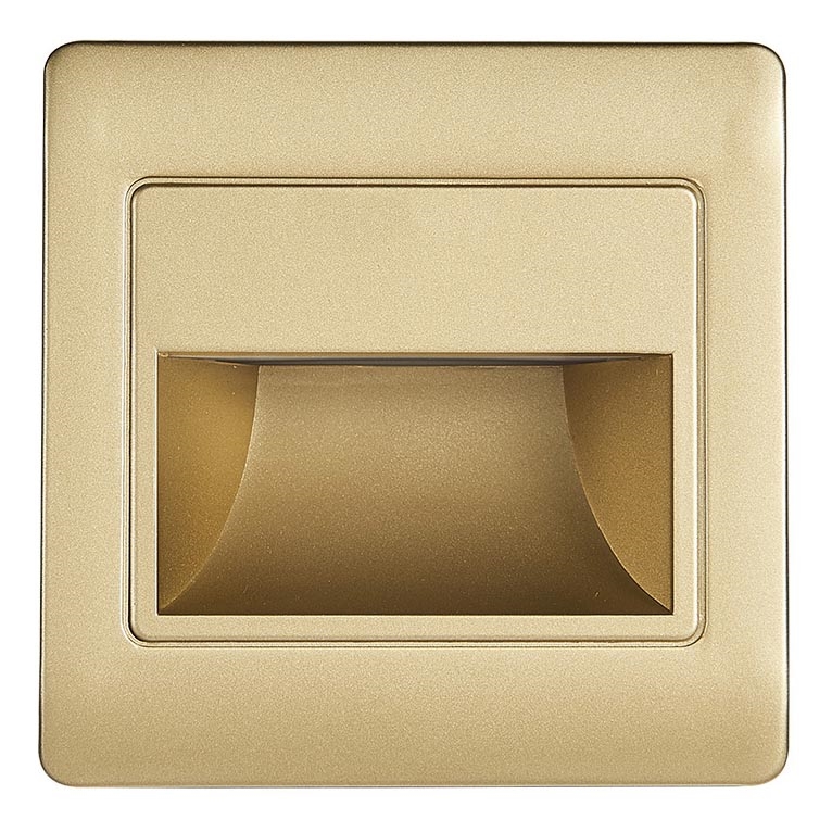 LED φωτιστικό σκάλας STEP LIGHT NET LED/1,5W/30V χρυσό