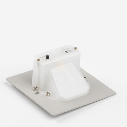 LED φωτιστικό σκάλας με αισθητήρα κίνησης και λυκόφωτος LED/1,5W/230V 3000/4000/6500K γκρι