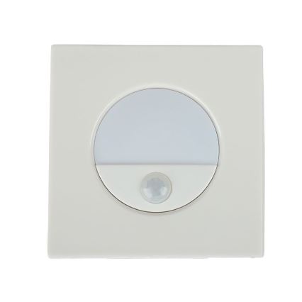 LED φωτιστικό σκάλας με ανιχνευτή κίνησης LED/3W/230V 4000K λευκό