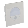 LED φωτιστικό σκάλας με ανιχνευτή κίνησης LED/3W/230V 4000K λευκό