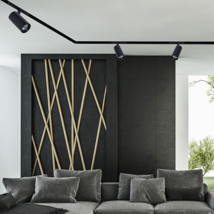 LED Σποτ για σύστημα ράγας MAGNETIC TRACK LED/10W/48V μαύρο