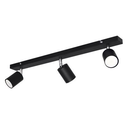 LED Φωτιστικό σποτ LED TUNE 3xGU10/4,8W/230V μαύρο