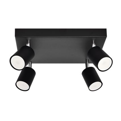 LED Φωτιστικό σποτ LED TUNE 4xGU10/4,8W/230V μαύρο